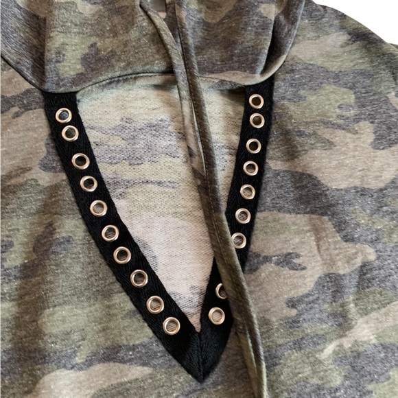 J for Justify Camo Hoodie Dress Size Large - Picture 3 of 16
